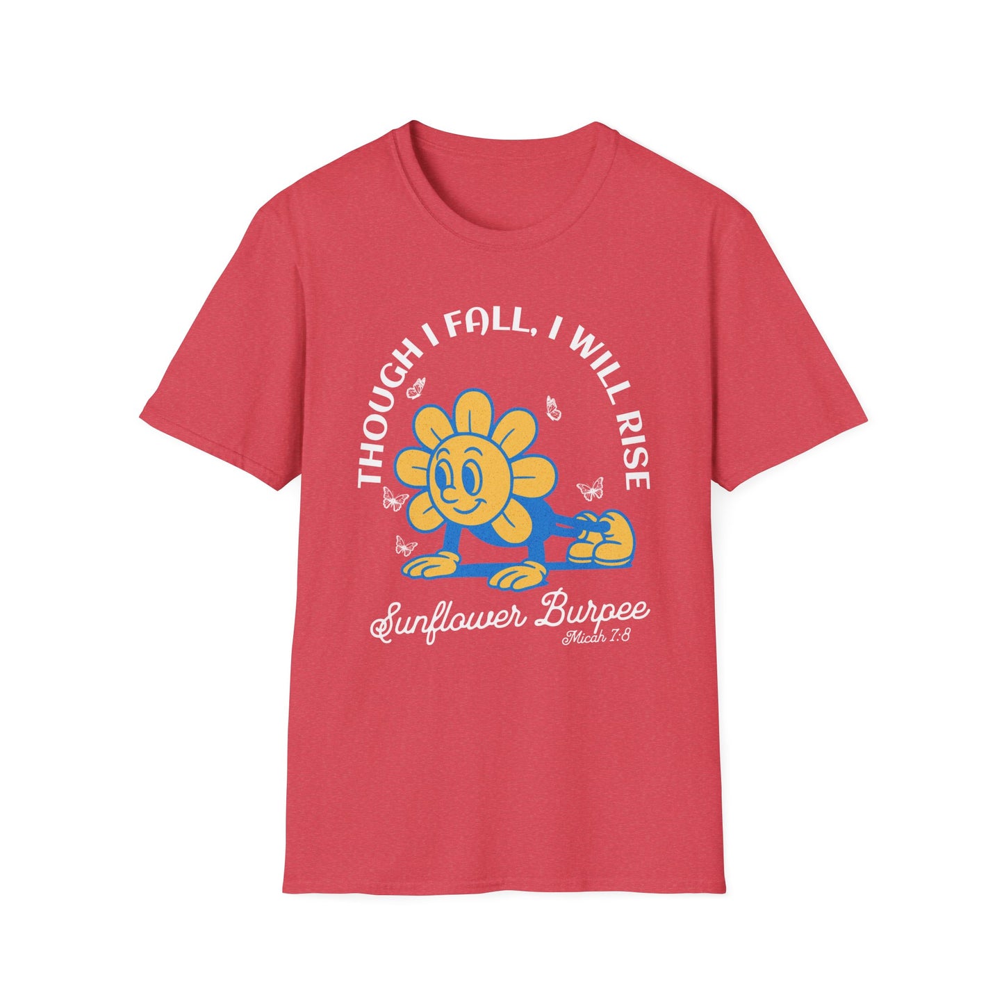 Sunflower HIIT Bible Verse T-Shirt