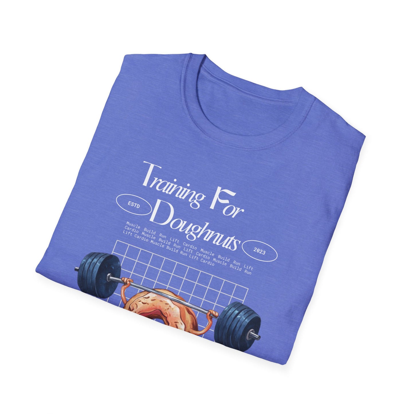 Training for Doughnuts Gym T-Shirt