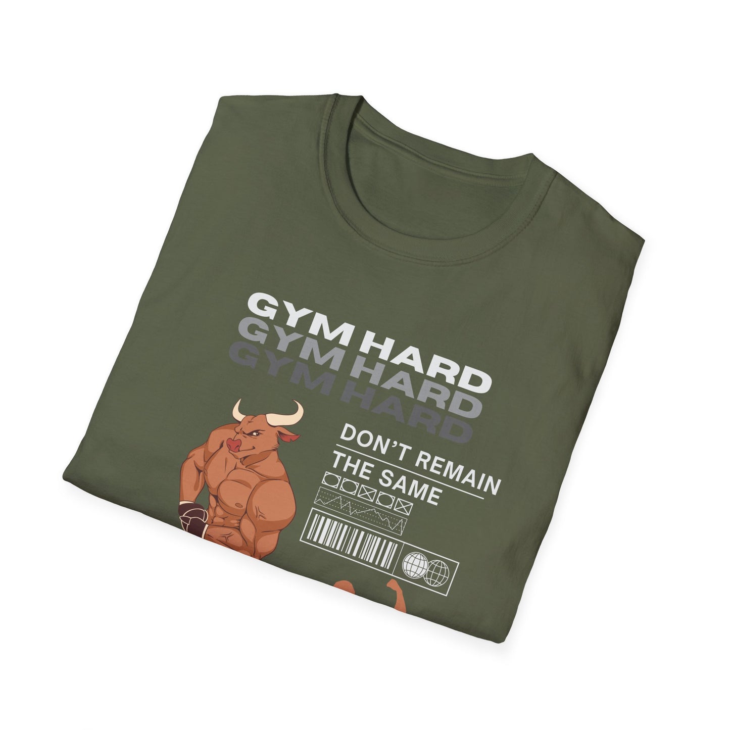 Gym Hard Don't Remain the Same Gym T-Shirt