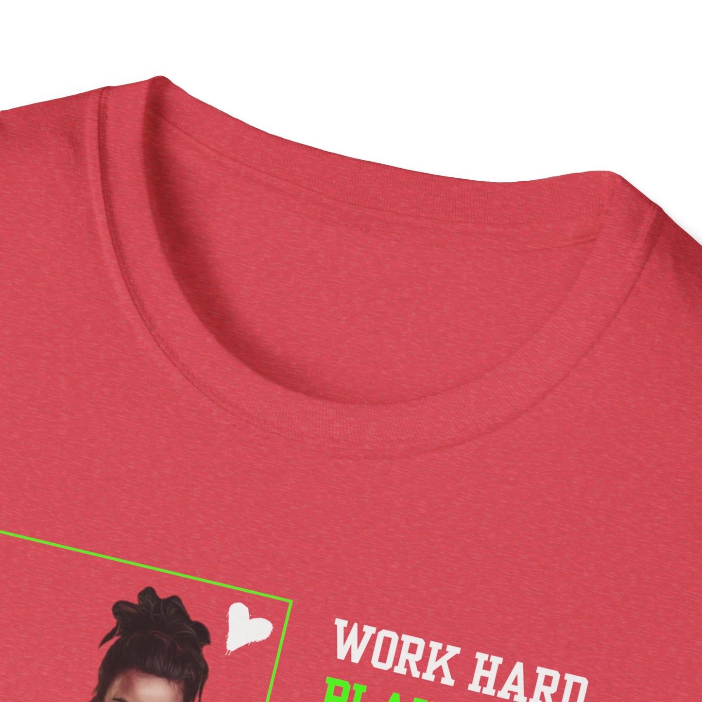 Work Hard Play Hard Gym Workout T-Shirt