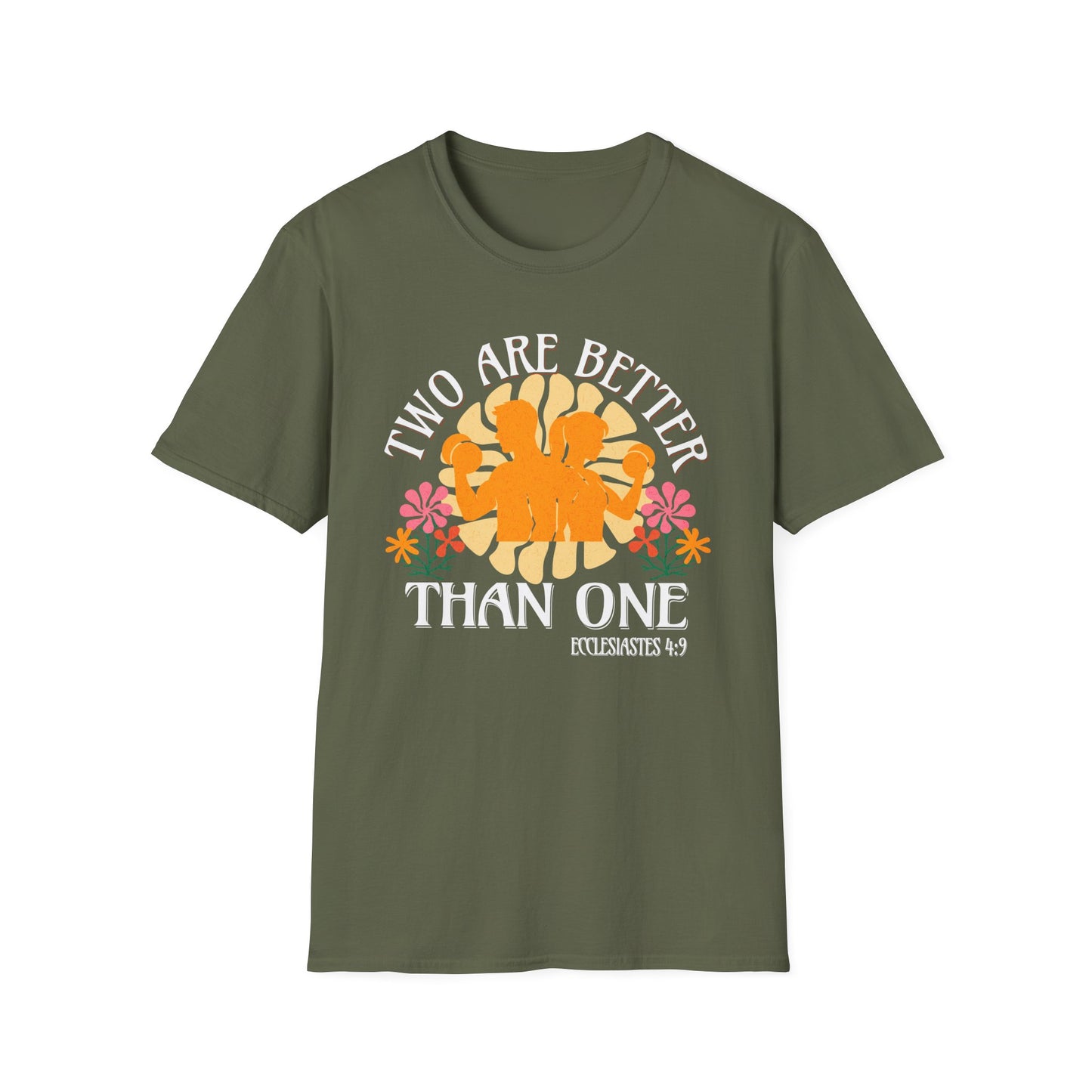 Faith-Based Fitness Couples T-Shirt