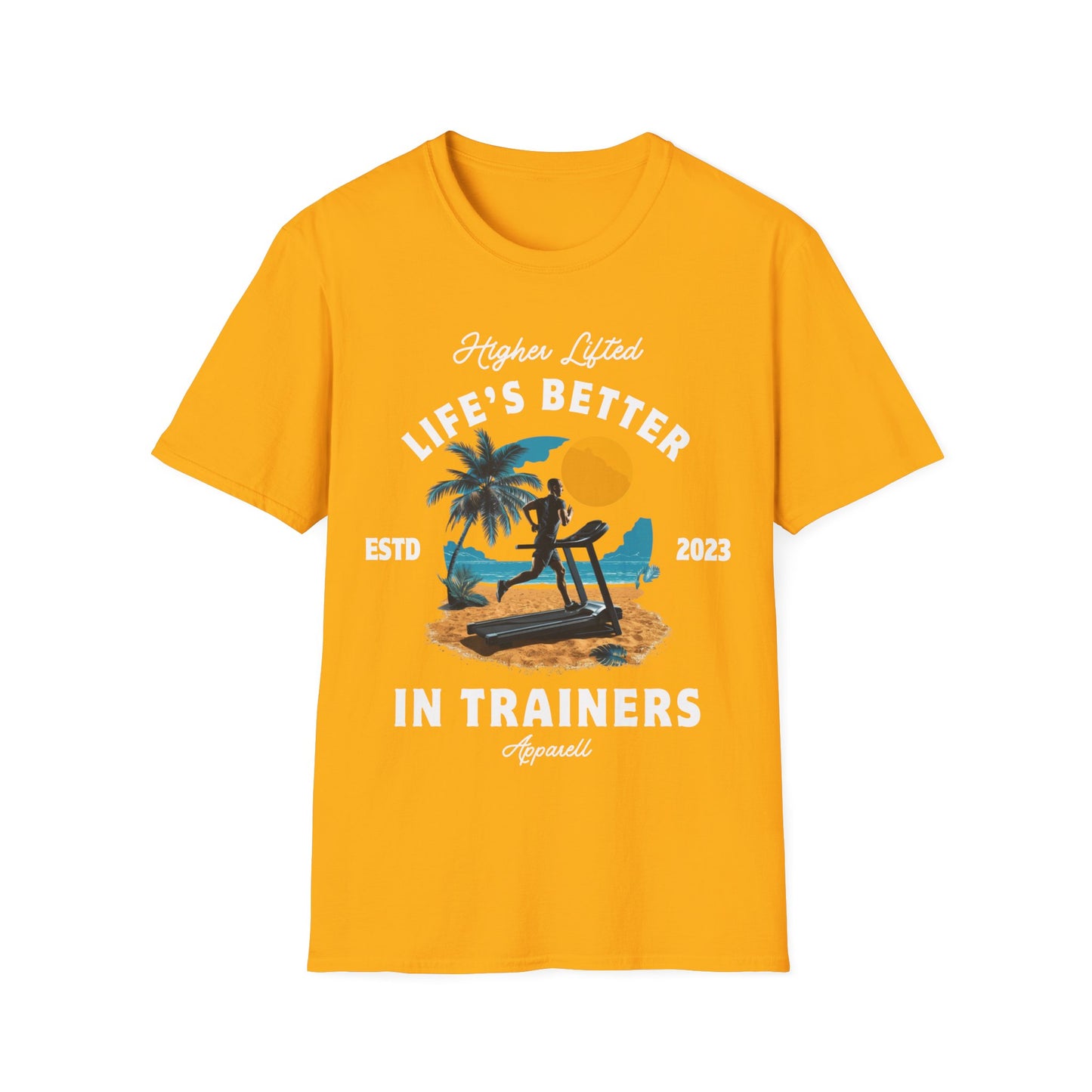 Life's Better in Trainers Gym T-shirt