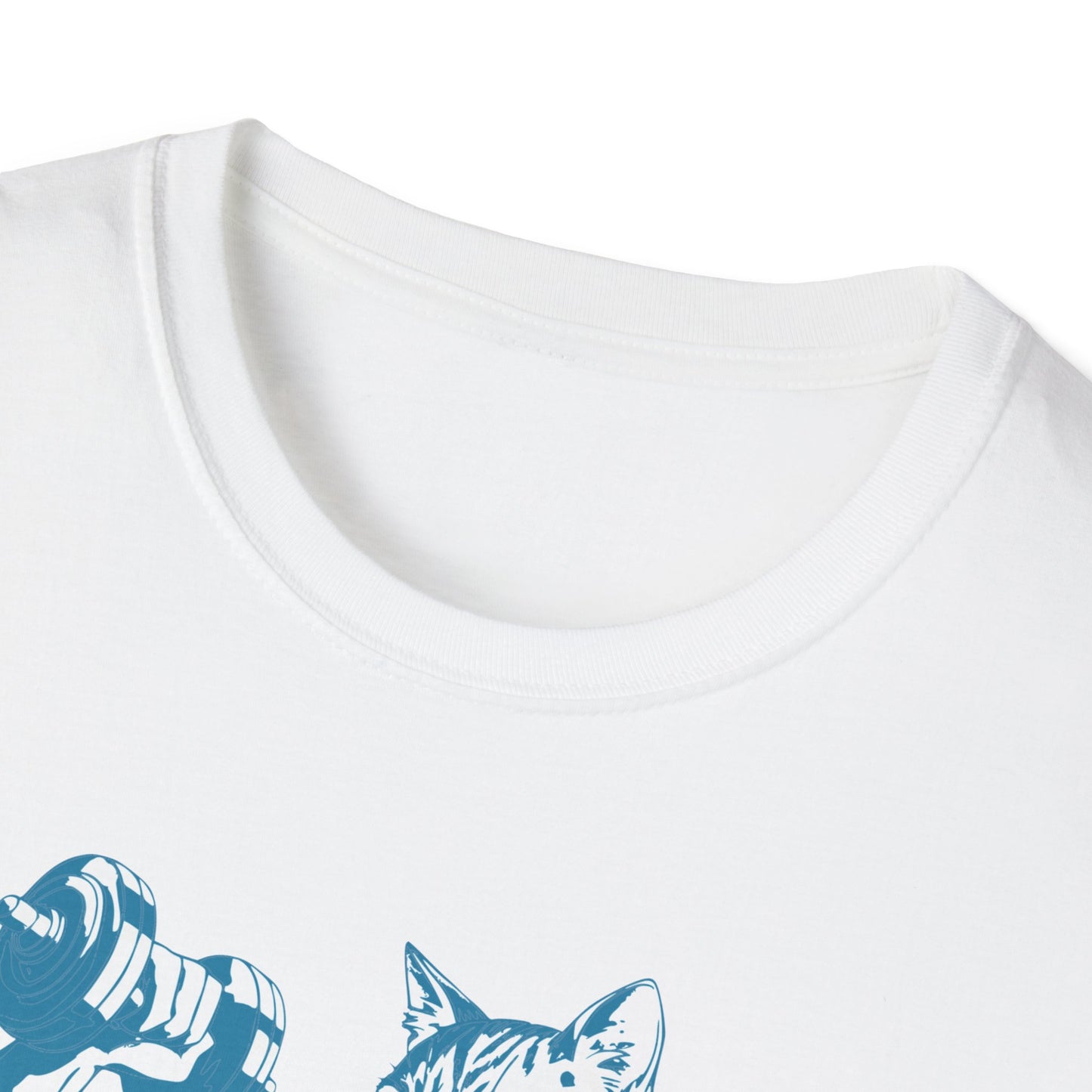 Unisex T-Shirt Powerlifting Corporate Cats 1 Rep Max Club