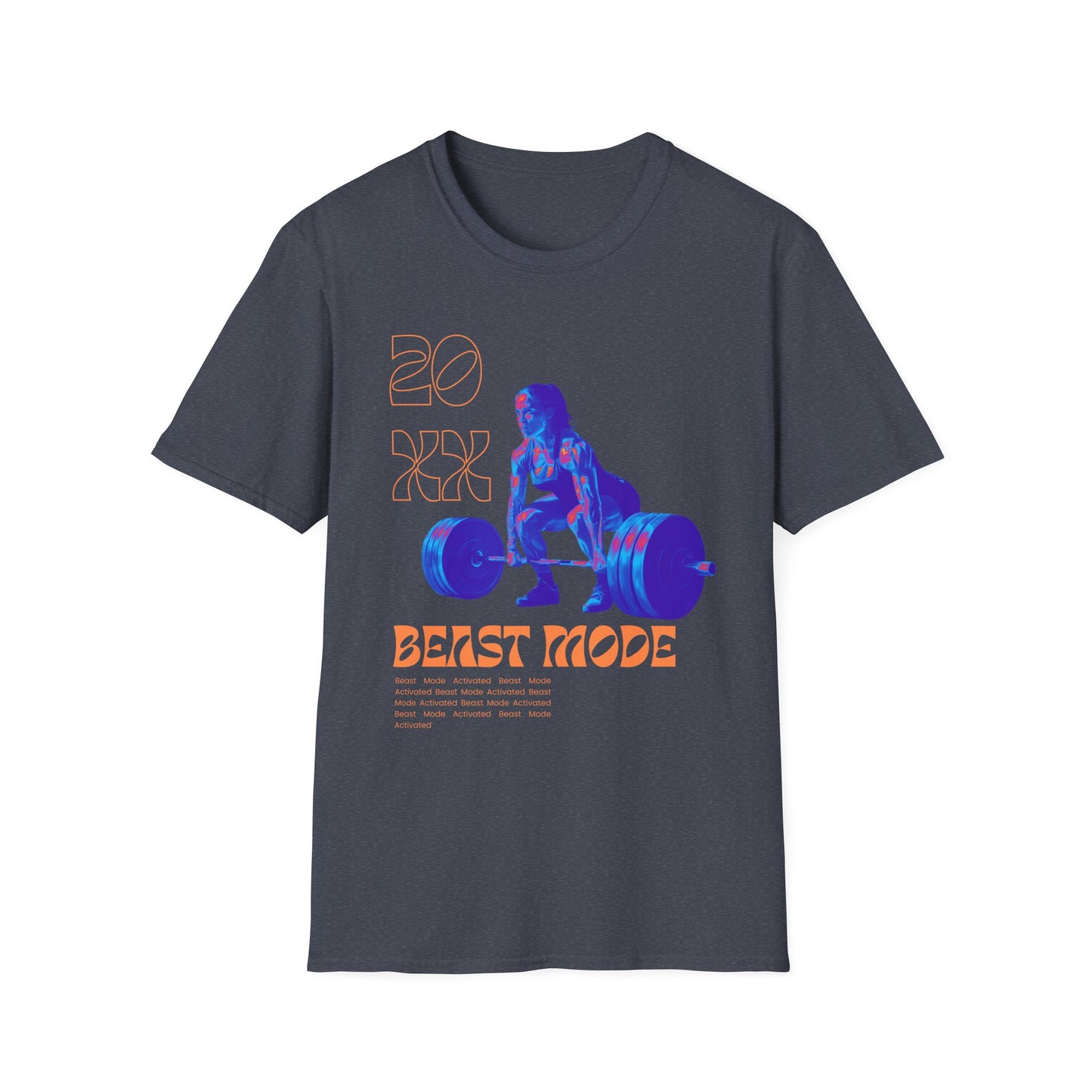 20XX Beast Mode Lady Gym T-Shirt