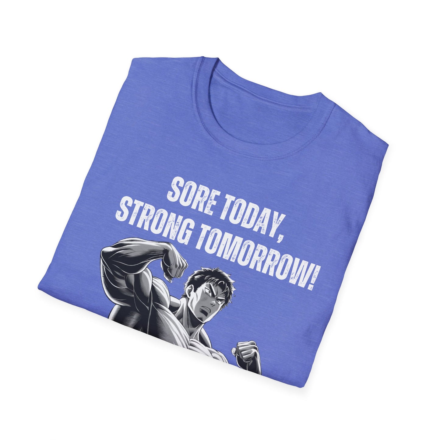 Sore Today Strong Tomorrow Gym Black & White T-Shirt