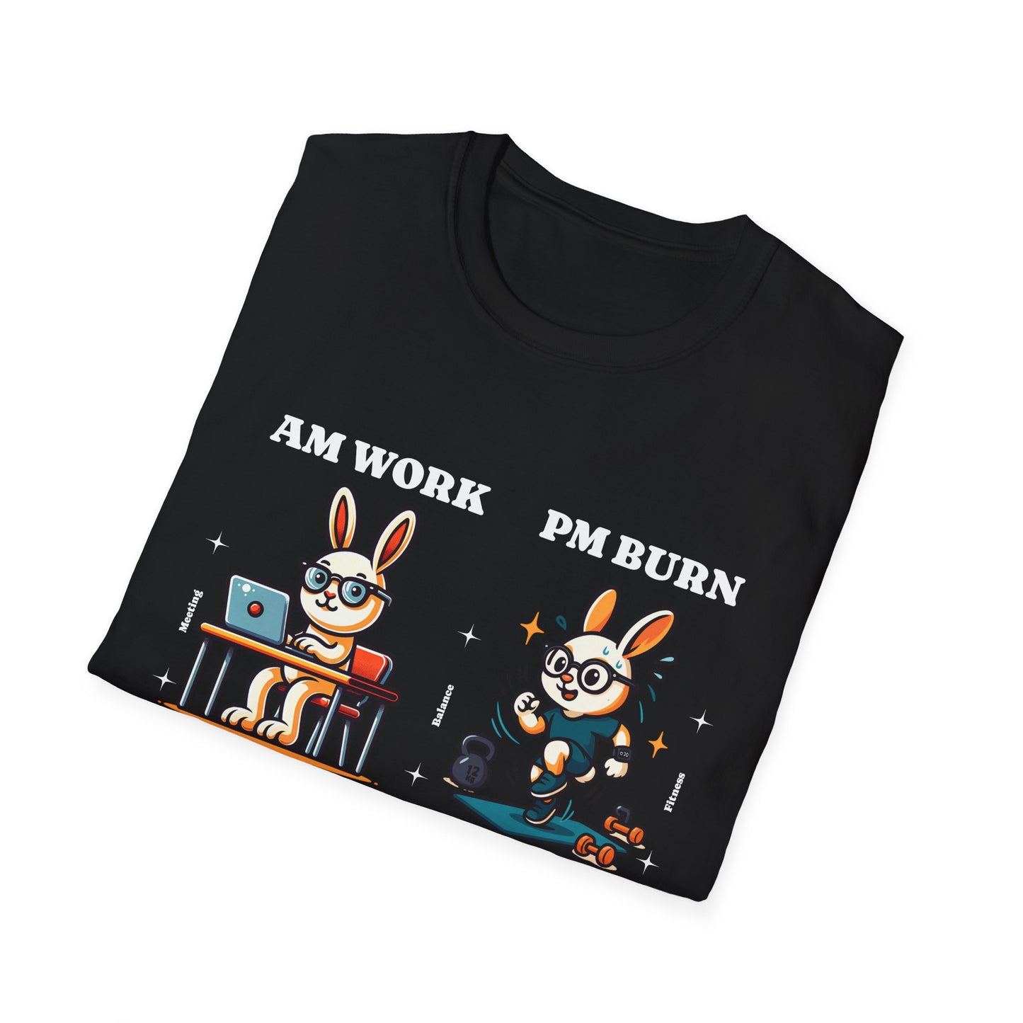 Corporate Fitness T-Shirt - HIIT AM Work PM Burn