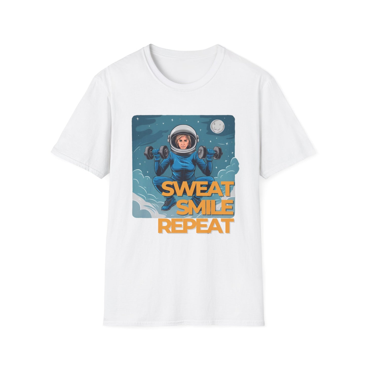 Sweat Smile Repeat Gym T-Shirt
