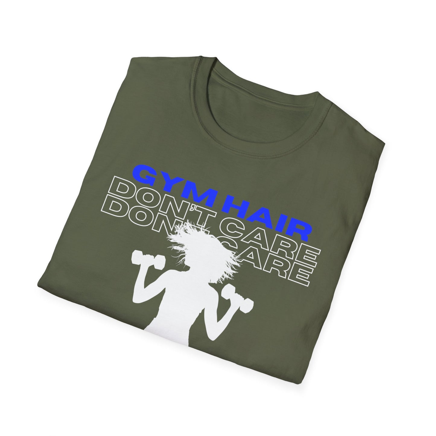 Gym Hair Don't Care Gym T-Shirt