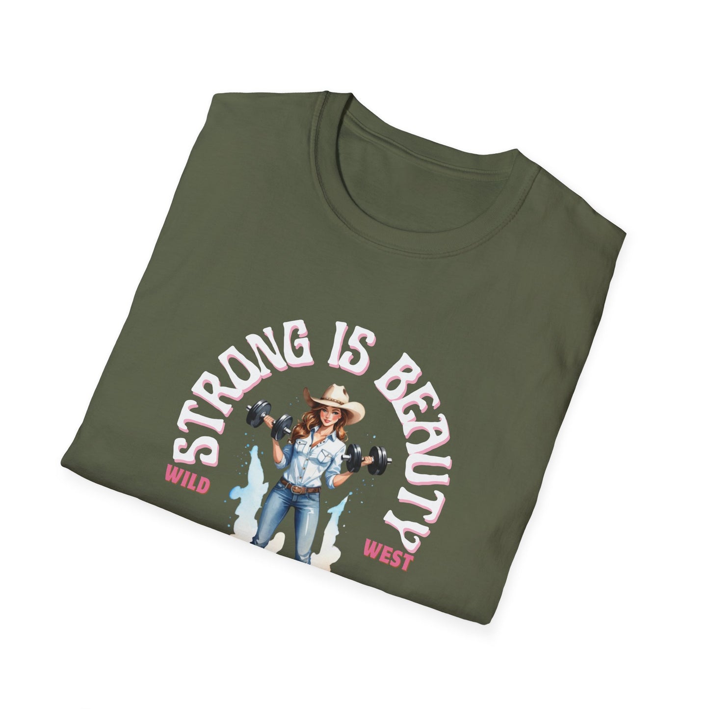 Strong is Beauty Howdy Gym T-Shirt