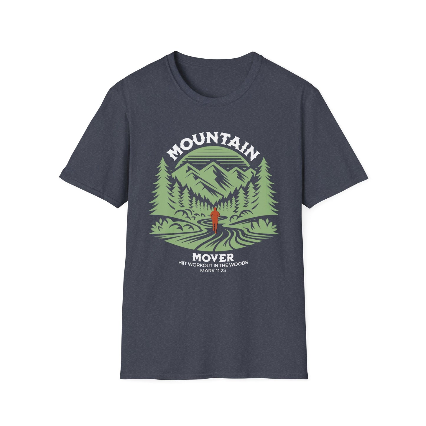 Faith-Based Outdoors T-Shirt - Mountain Mover Design