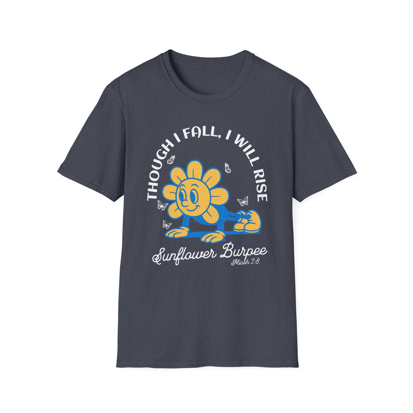 Sunflower HIIT Bible Verse T-Shirt