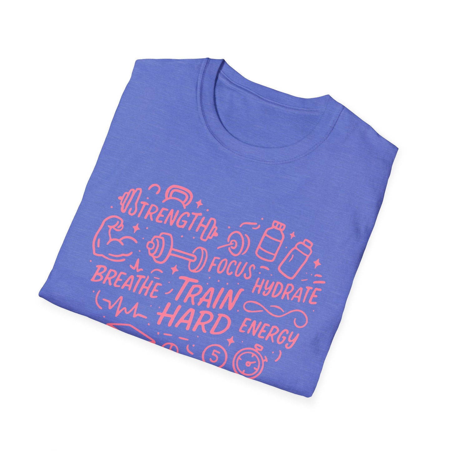 Train Heart Couple Fitness T-Shirt