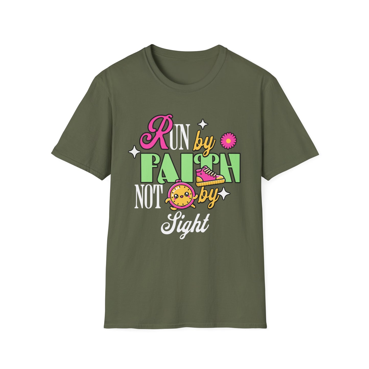 Running Faith-Based Corporate Fitness T-Shirt