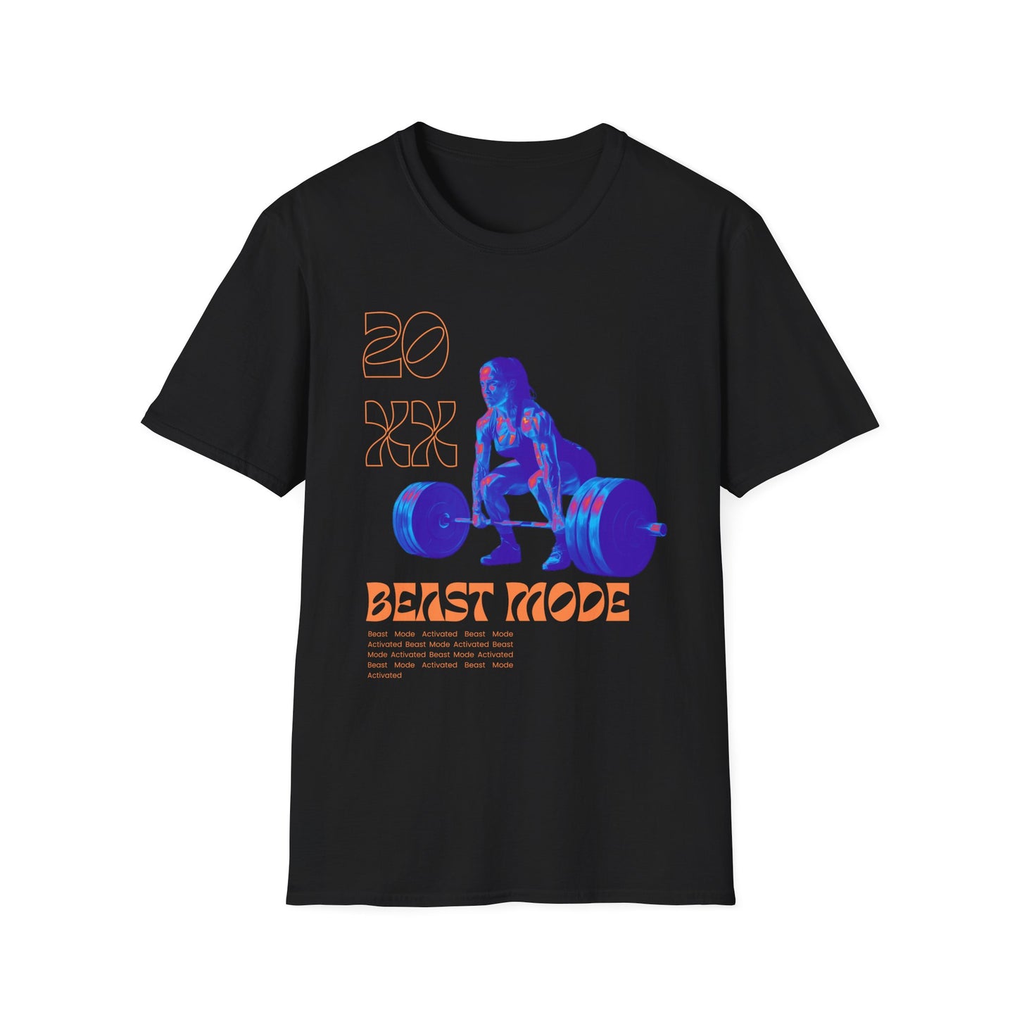 20XX Beast Mode Lady Gym T-Shirt