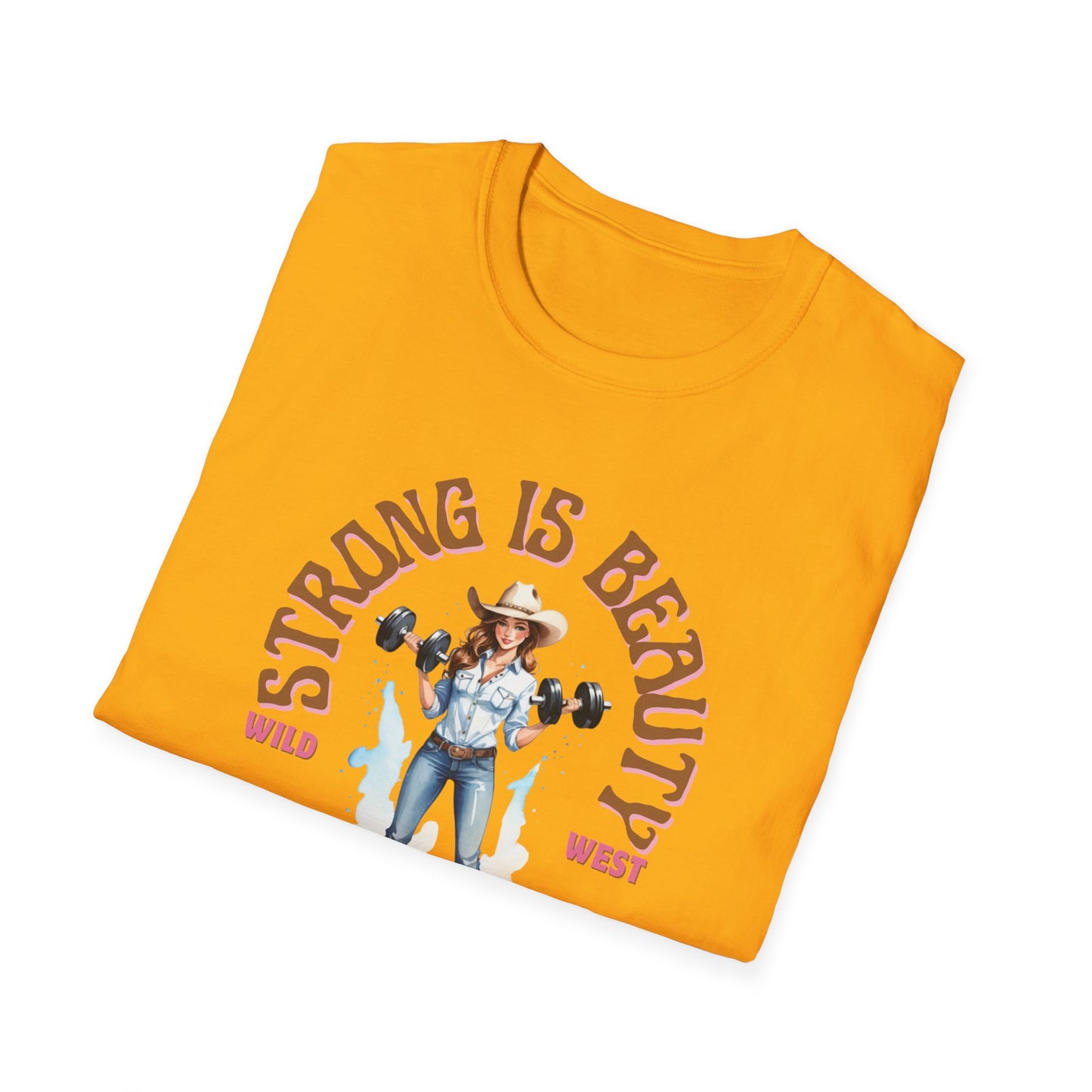 Strong is Beauty Howdy Gym T-Shirt