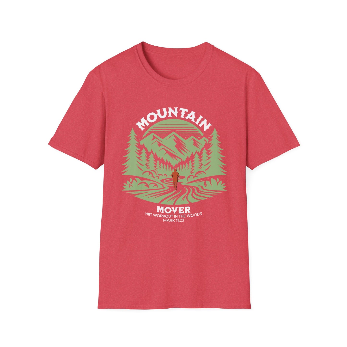 Faith-Based Outdoors T-Shirt - Mountain Mover Design