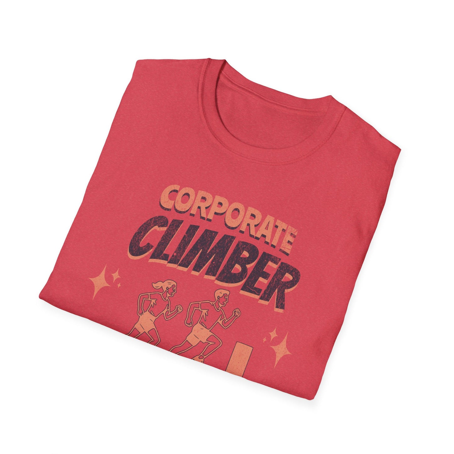Fit-over 40 Corporate Climber Running Club T-Shirt Design