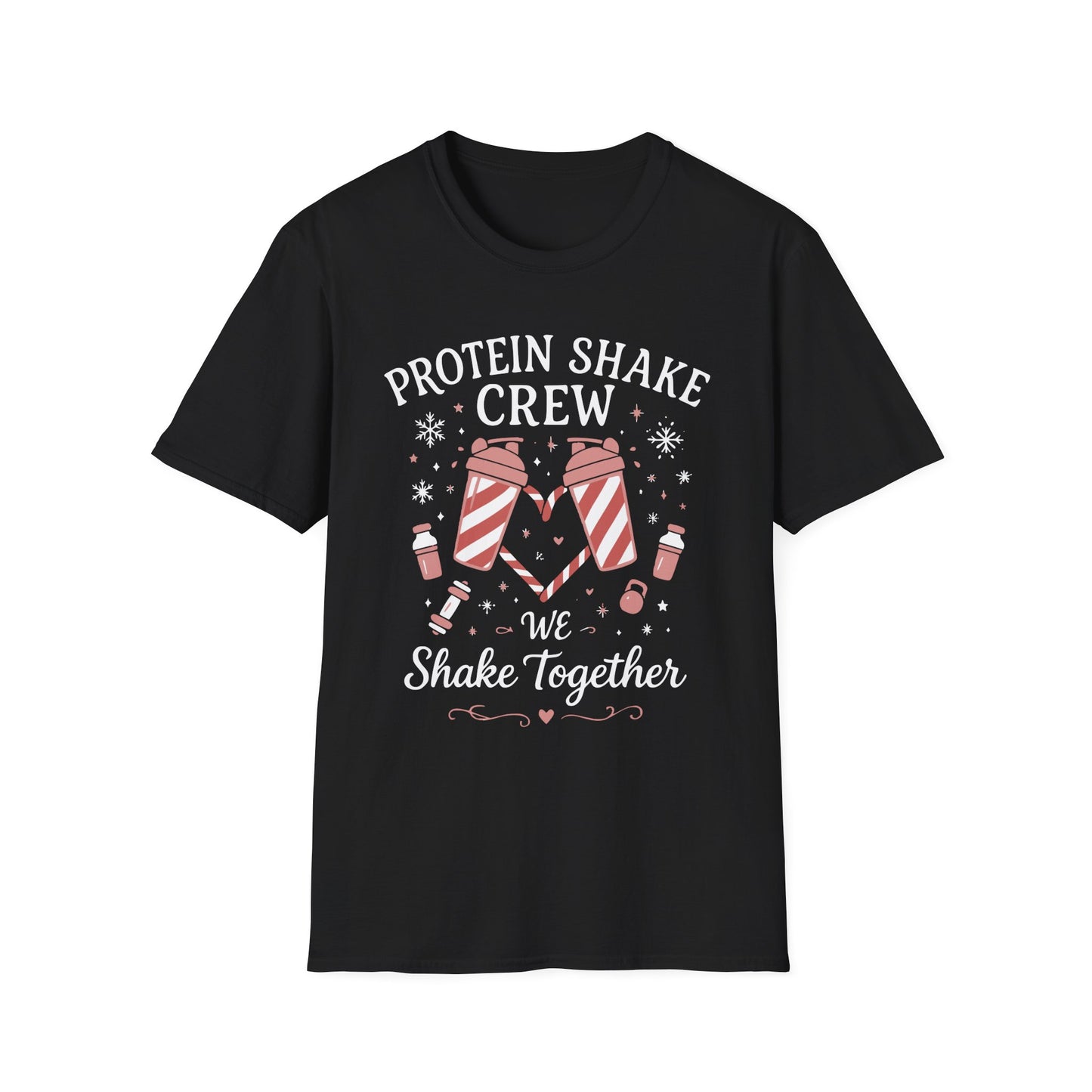We Protein Shake Together Christmas Fitness T-shirt