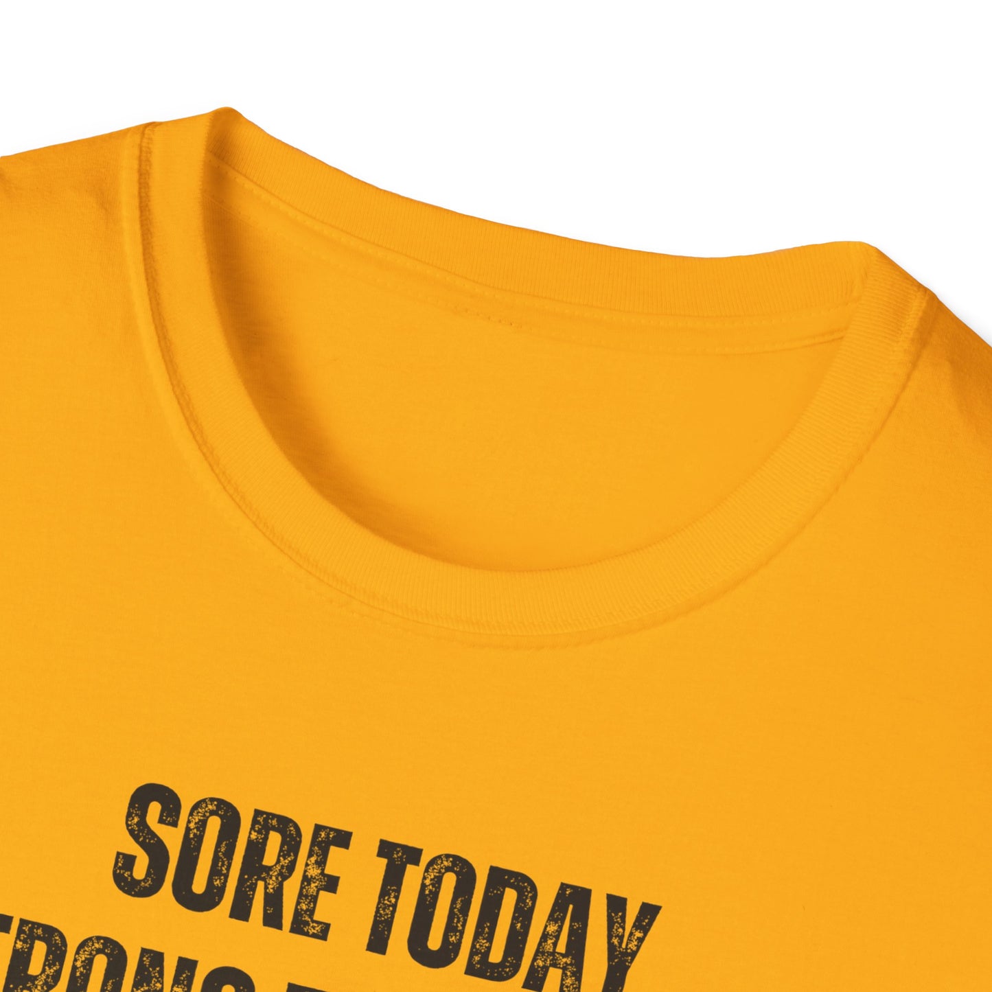 Sore Today Strong Tomorrow Gym Black & White T-Shirt
