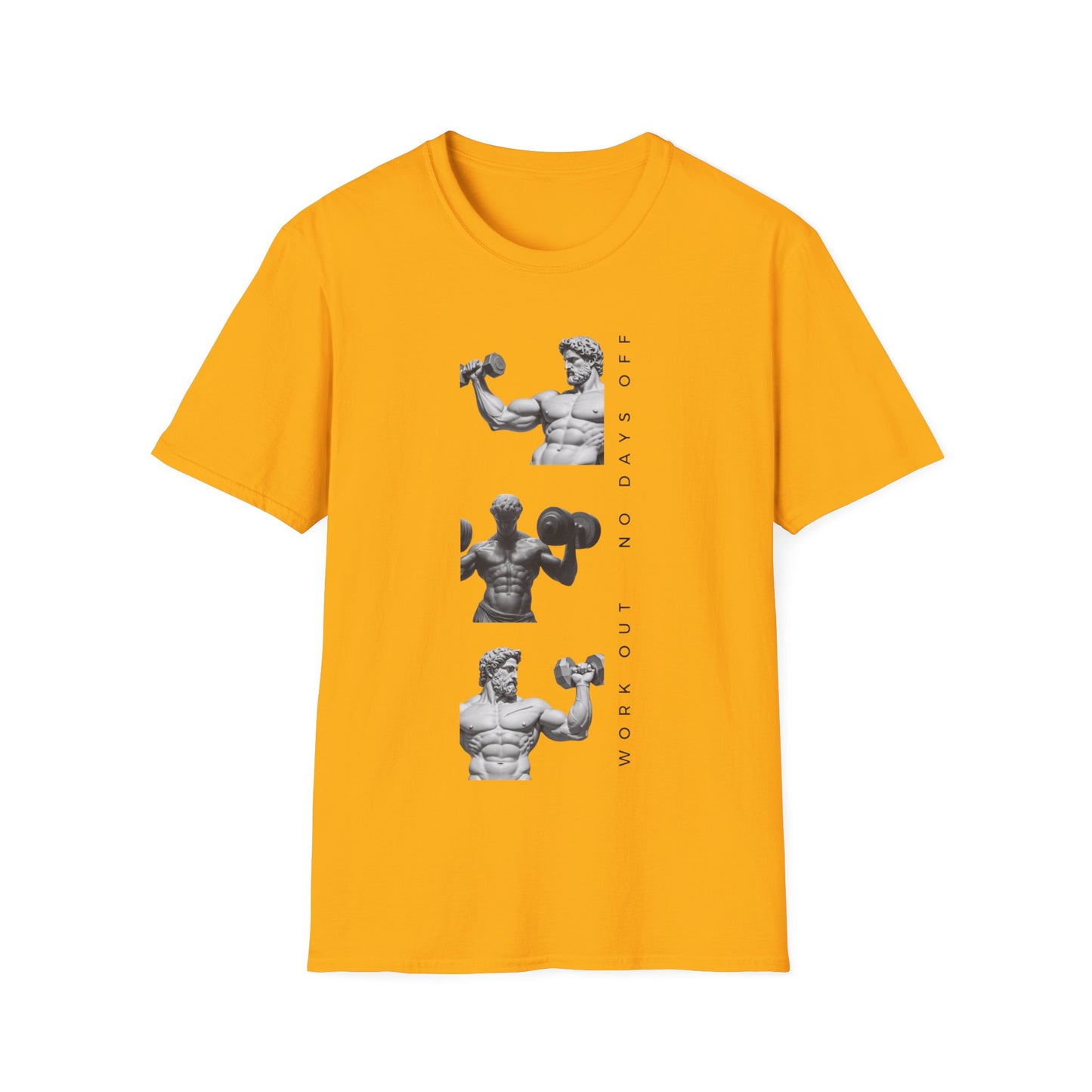 Work Out No Days Off Gym T-shirt