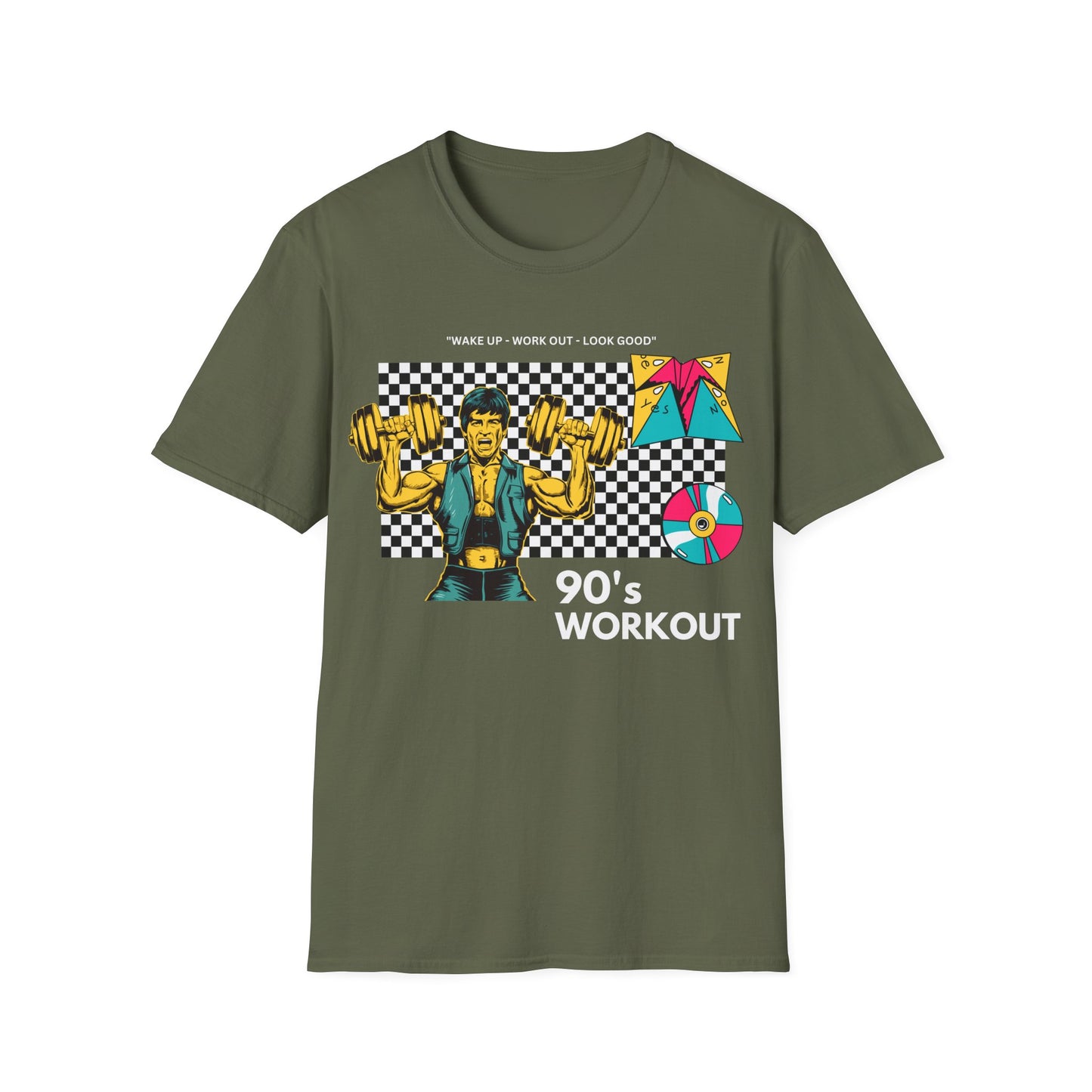 90's Workout Gym T-shirt