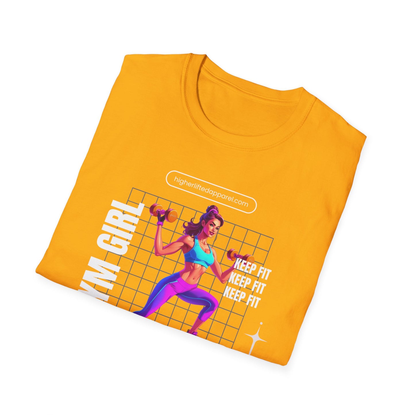 Gym Girl Keep Fit Gym T-Shirt