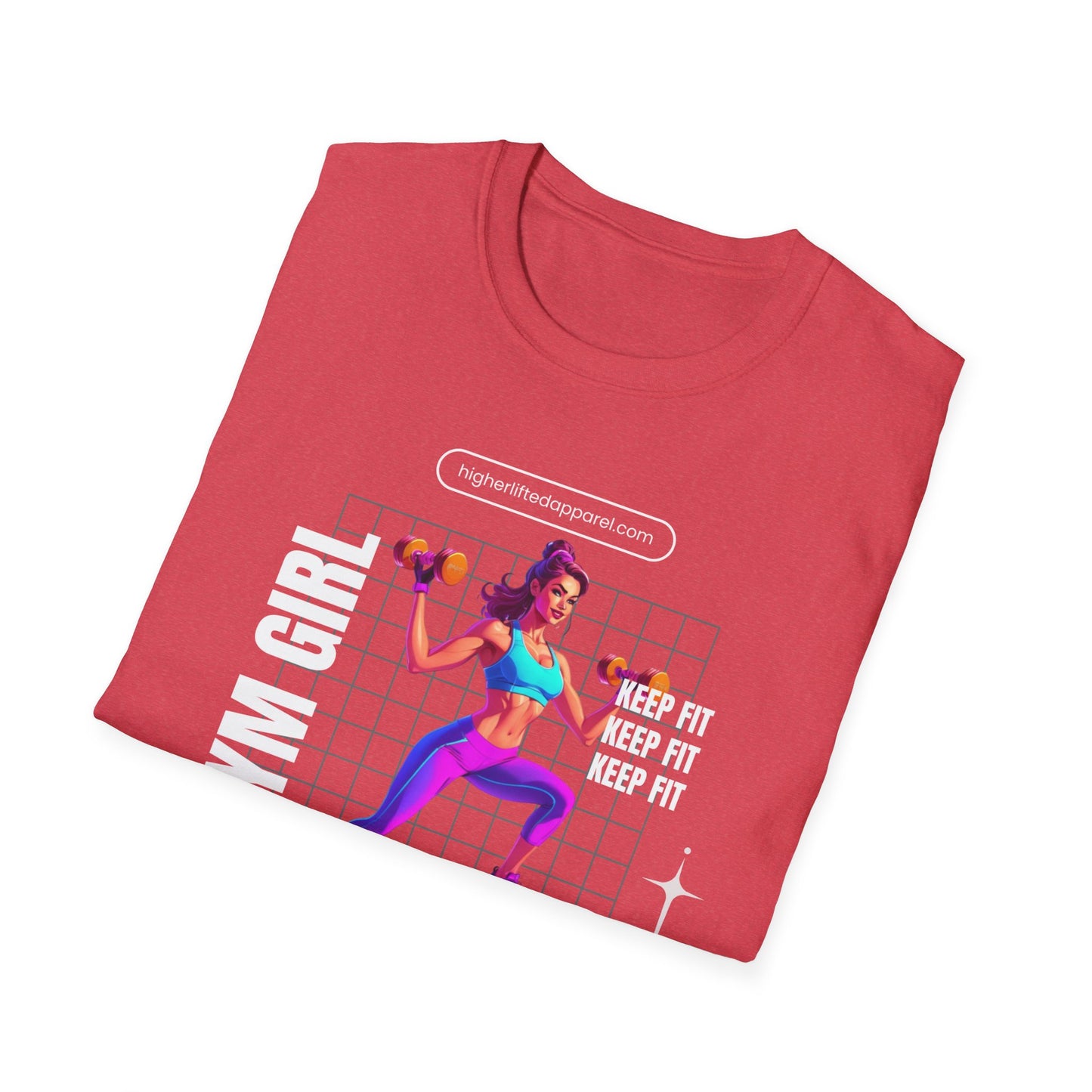 Gym Girl Keep Fit Gym T-Shirt