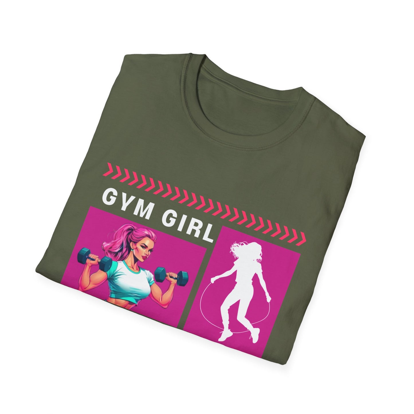 Gym Girl Fitness Vibes Gym T-shirt