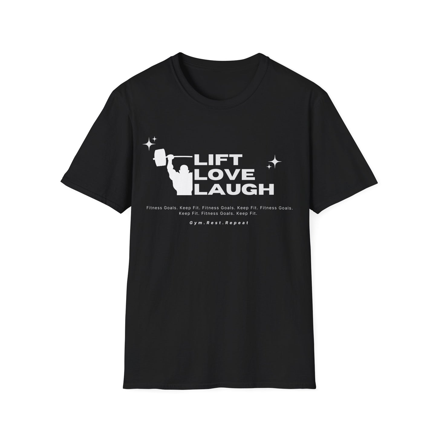 Lift Love Laugh Gym T-shirt