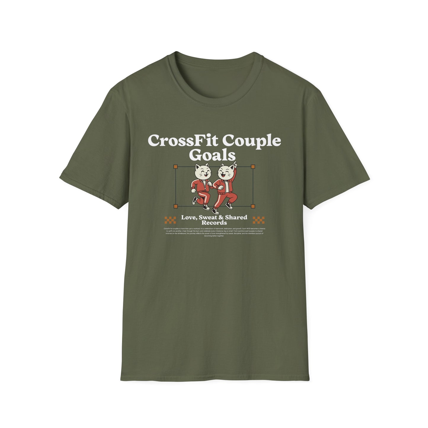 Couples CrossFit Fitness Goals T-Shirt