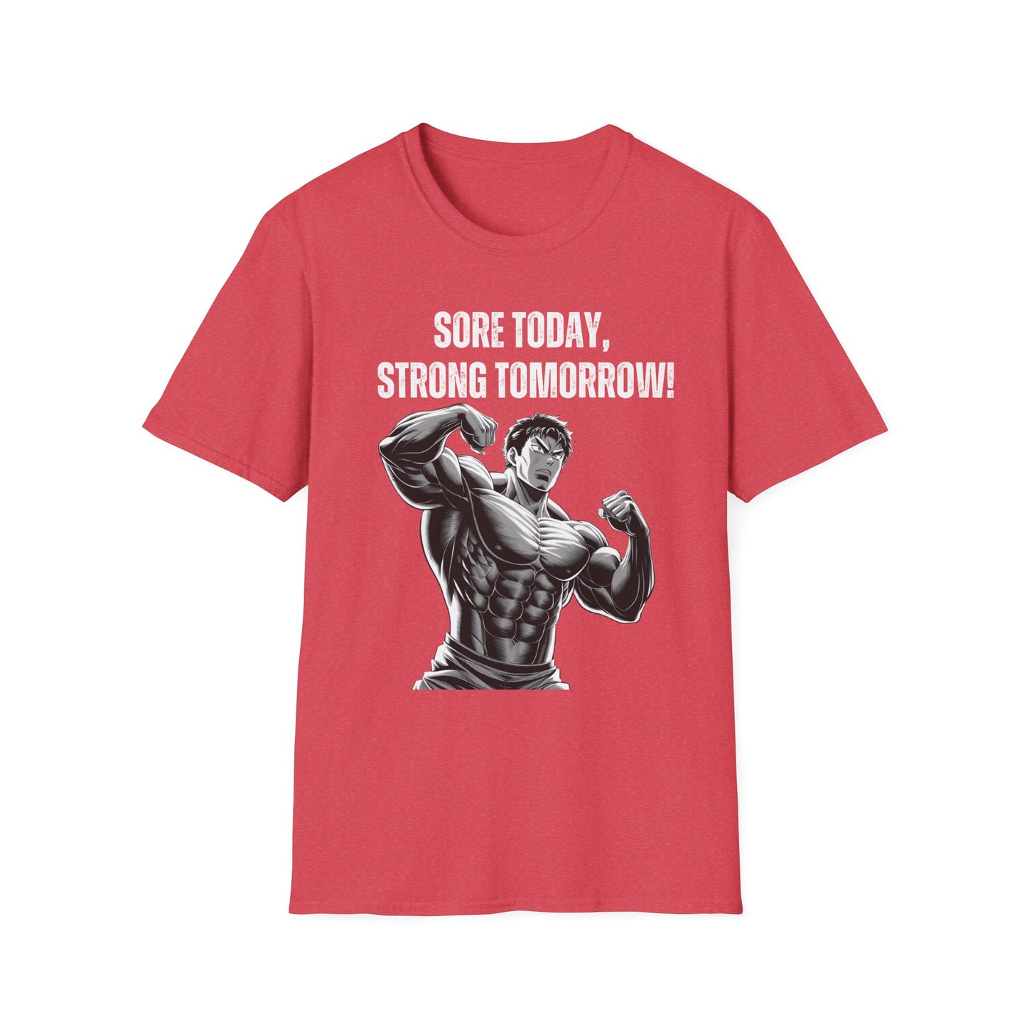 Sore Today Strong Tomorrow Gym Black & White T-Shirt