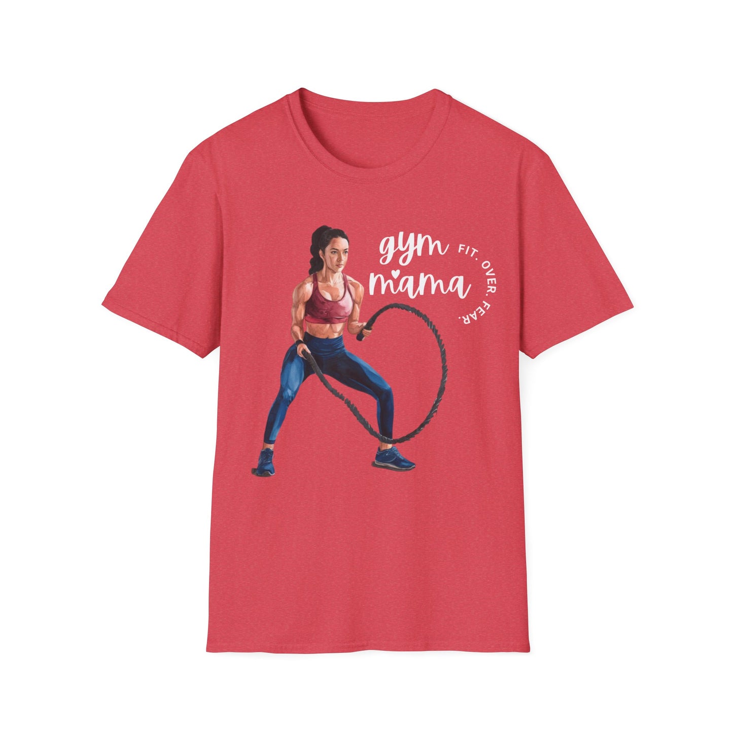 Gym Mama Fit Over Fear Gym T-shirt