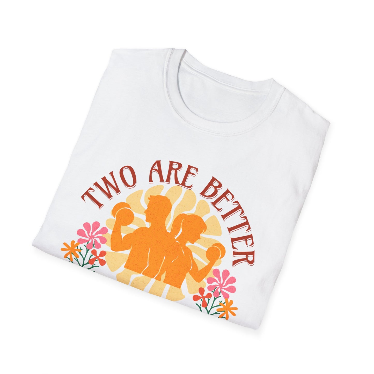 Faith-Based Fitness Couples T-Shirt