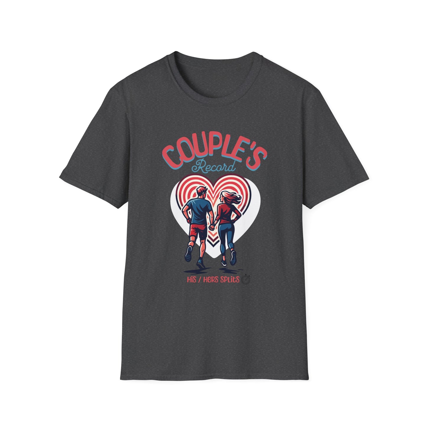 Running Couple PR His/Hers Fitness T-Shirt