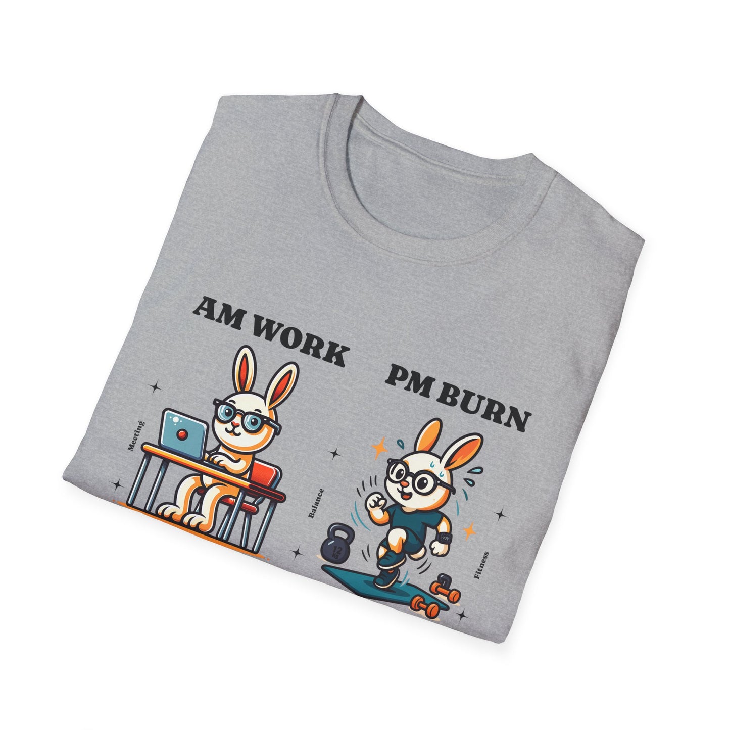 Corporate Fitness T-Shirt - HIIT AM Work PM Burn