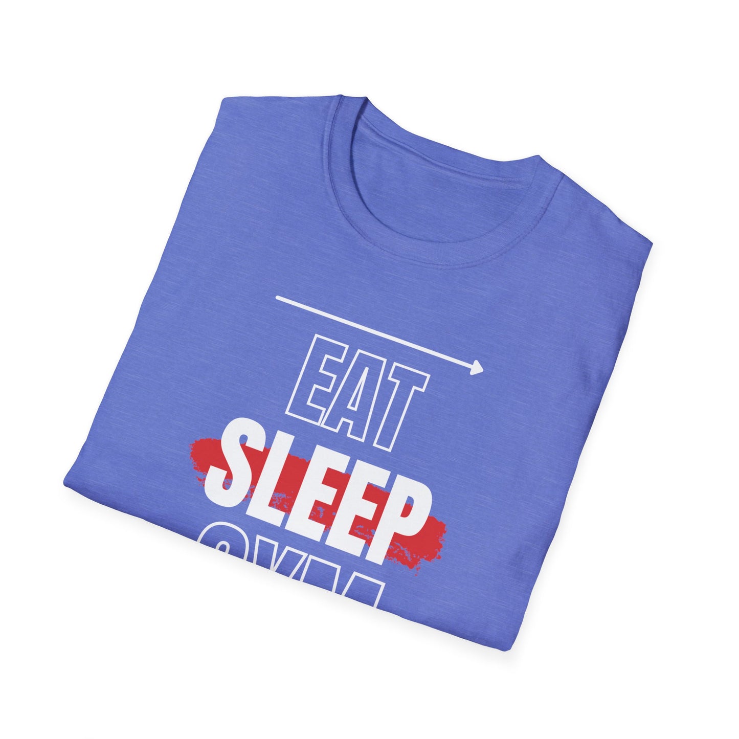 Eat Sleep Gym Repeat Gym T-shirt