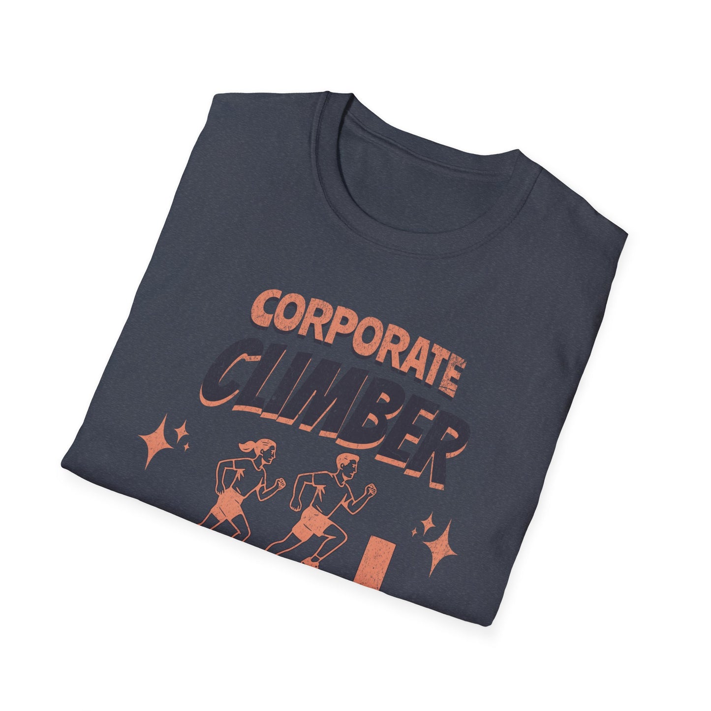 Fit-over 40 Corporate Climber Running Club T-Shirt Design