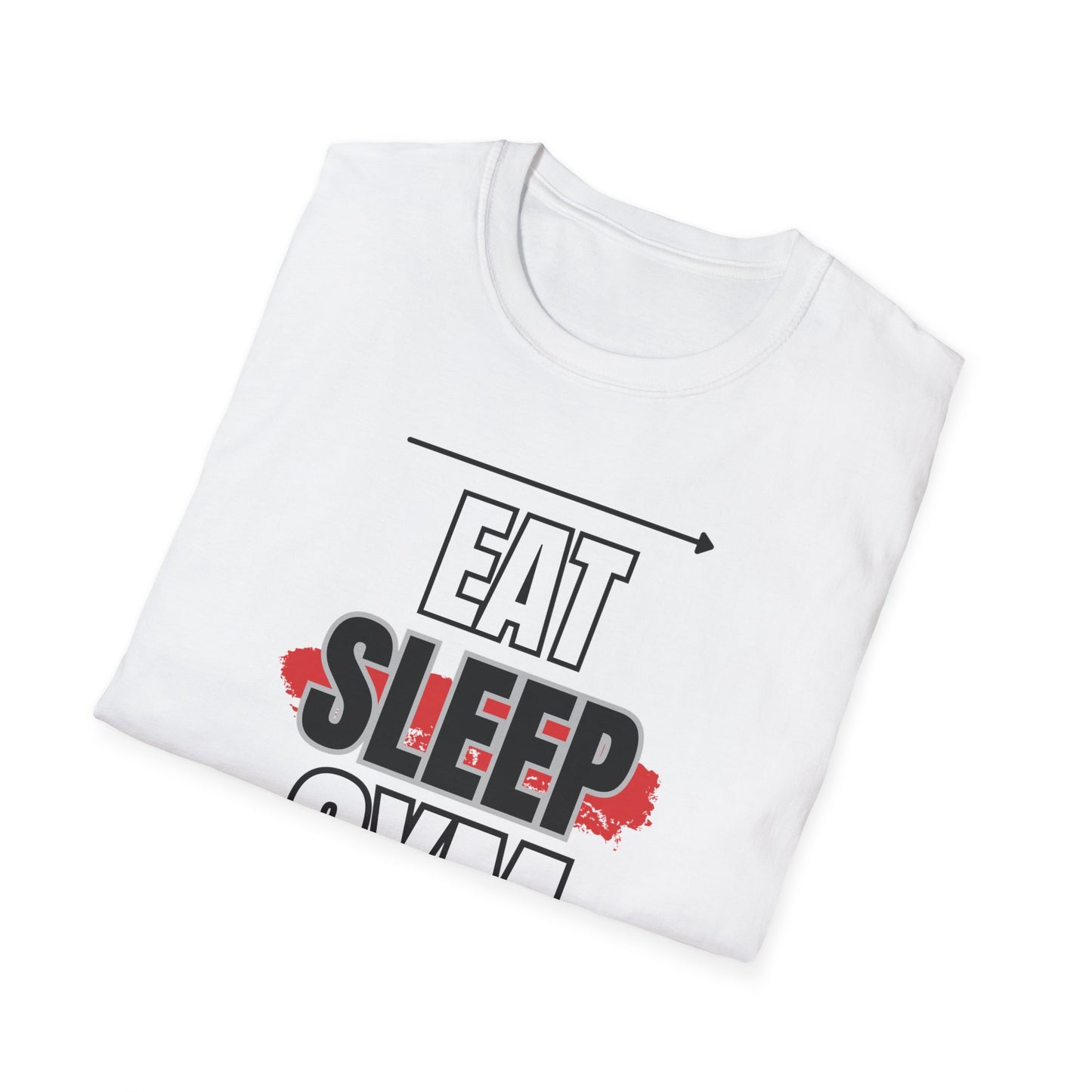 Eat Sleep Gym Repeat Gym T-shirt