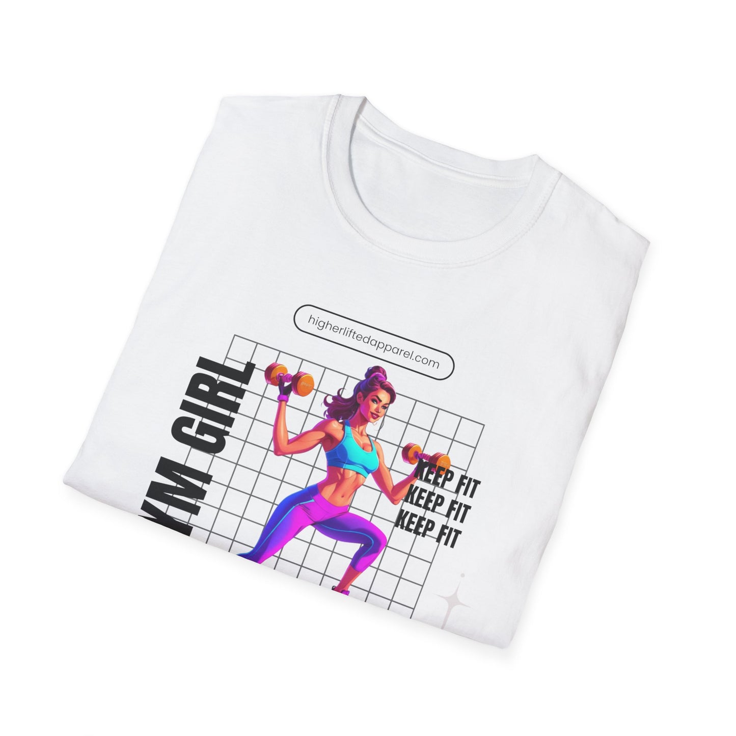 Gym Girl Keep Fit Gym T-Shirt