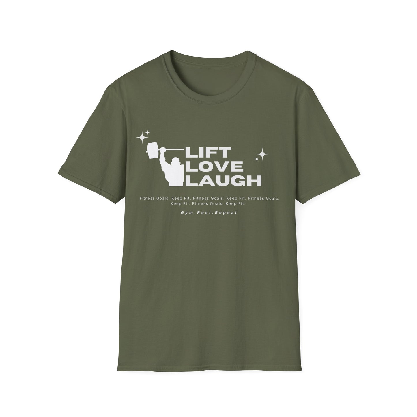 Lift Love Laugh Gym T-shirt