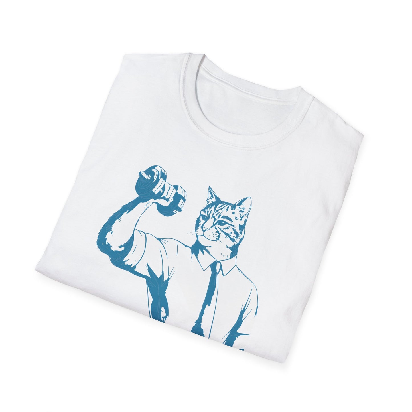 Unisex T-Shirt Powerlifting Corporate Cats 1 Rep Max Club