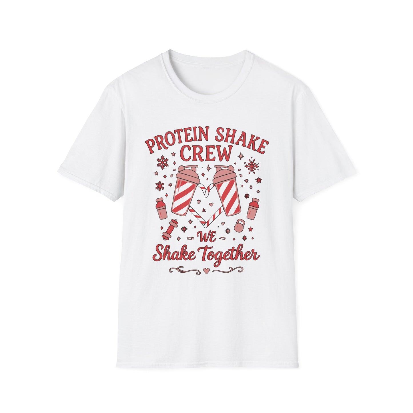 We Protein Shake Together Christmas Fitness T-shirt