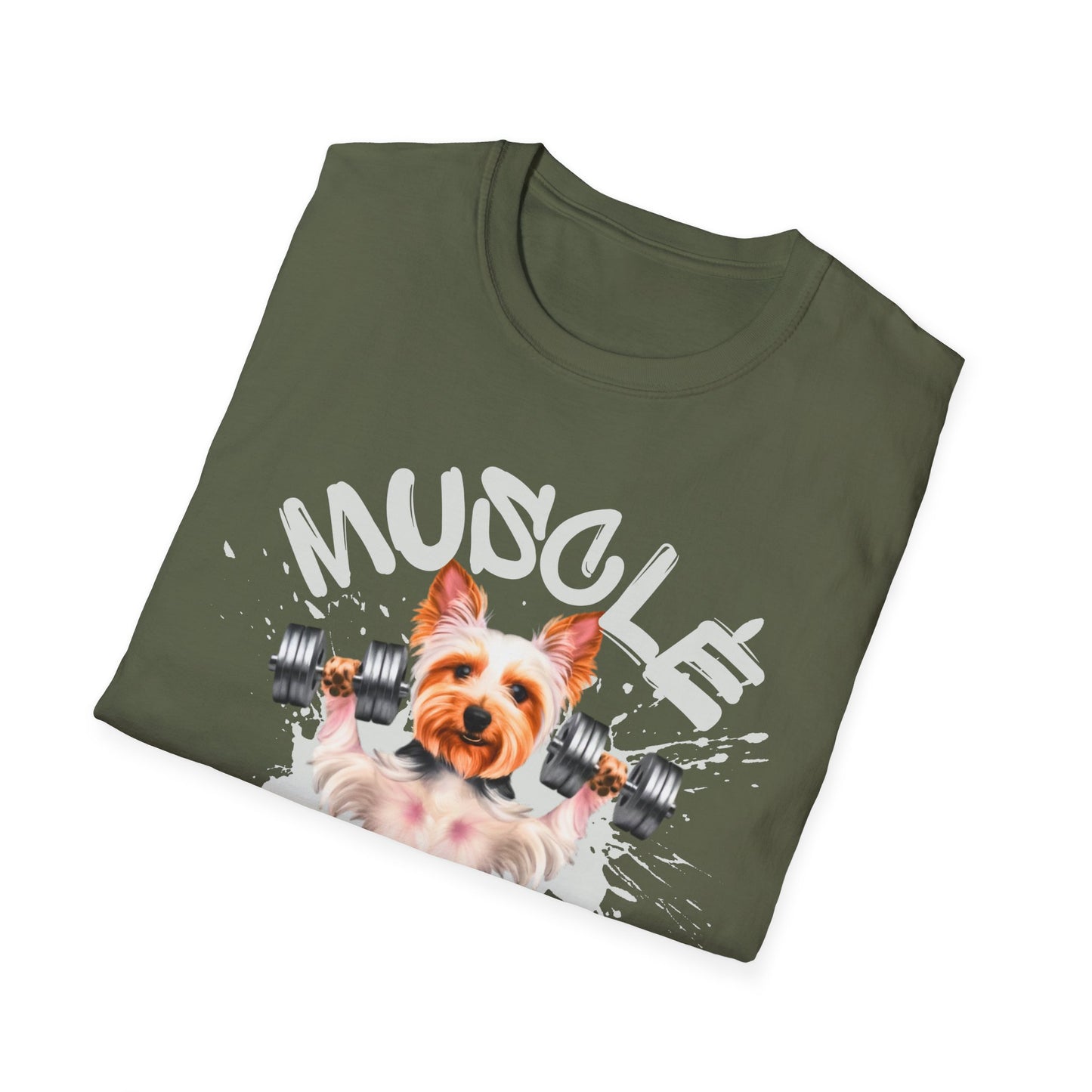 Muscle Up Dog Gym T-Shirt