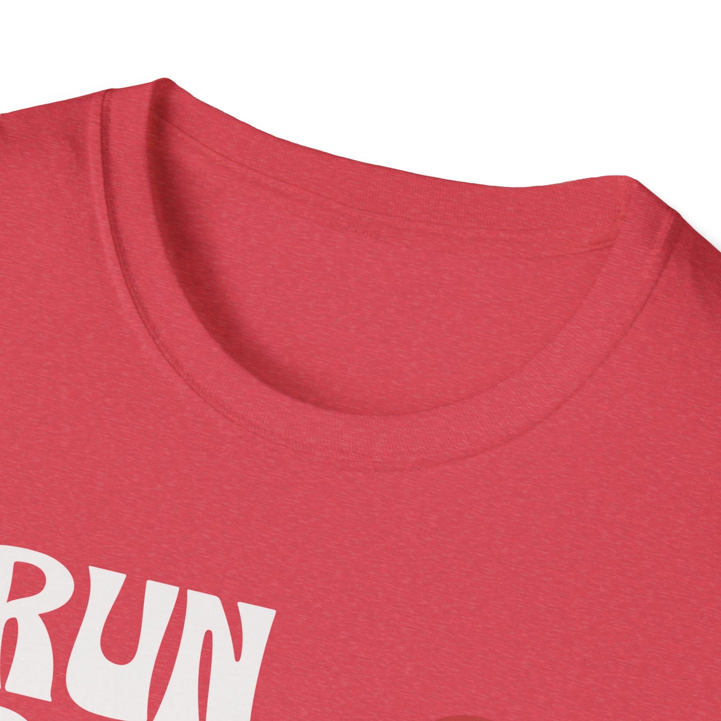 Fitness Couples Softstyle T-Shirt - Fit-over 40 Run Race Together Design