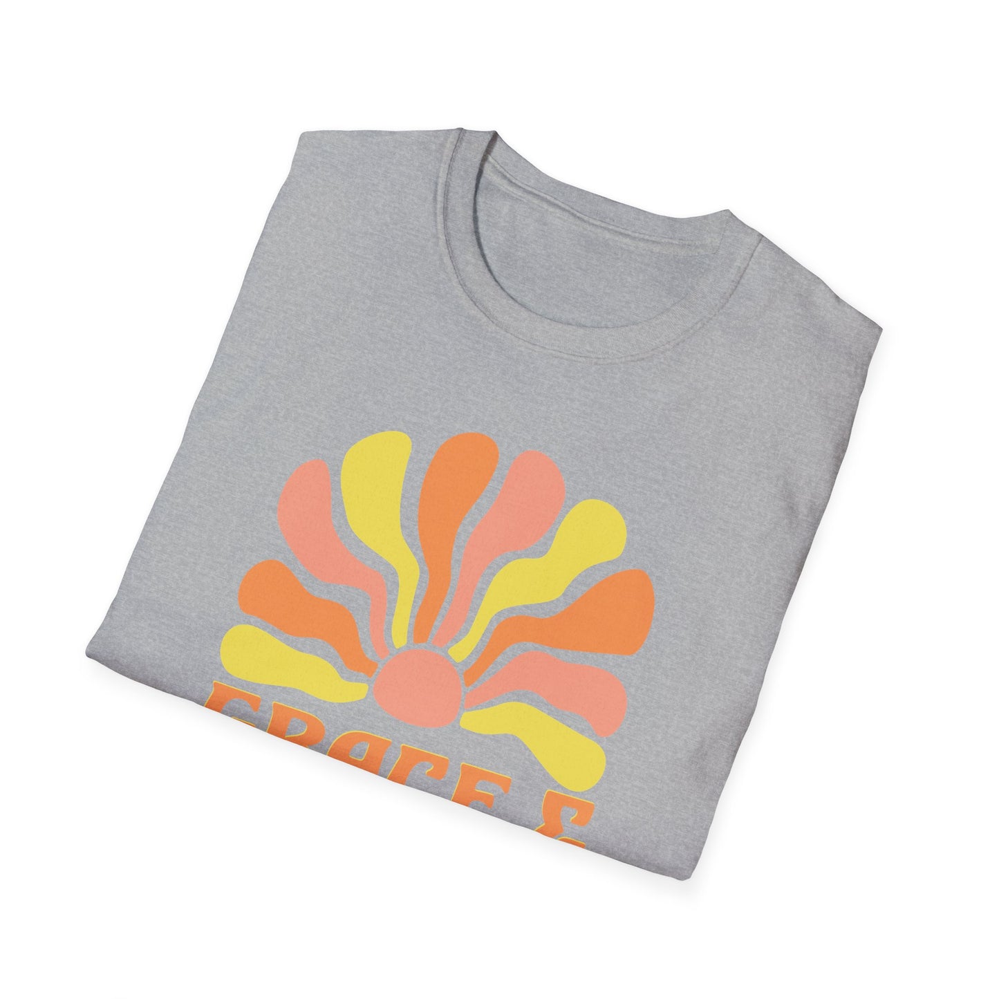 Grace & Gains Faith-Based Fitness T-Shirt