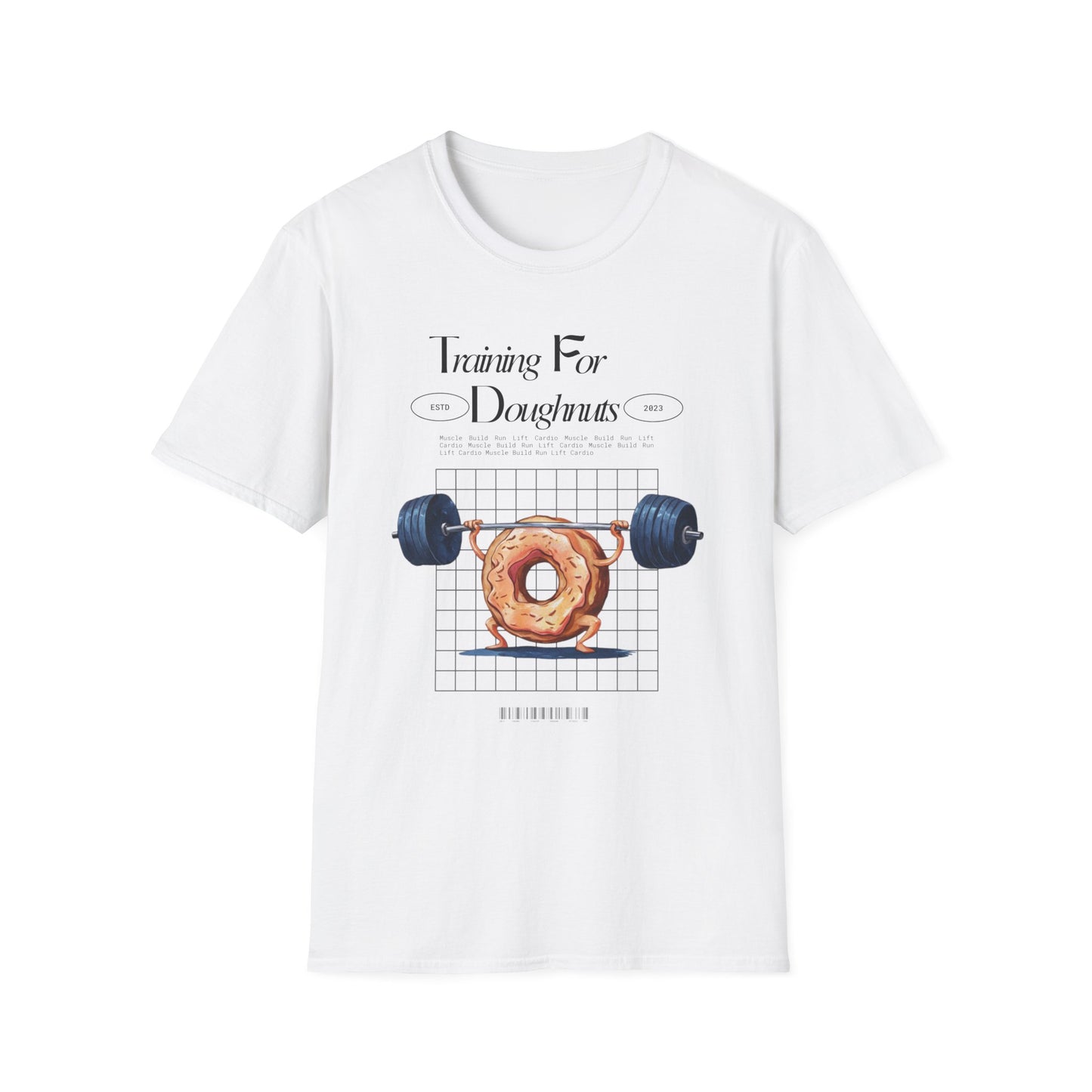 Training for Doughnuts Gym T-Shirt