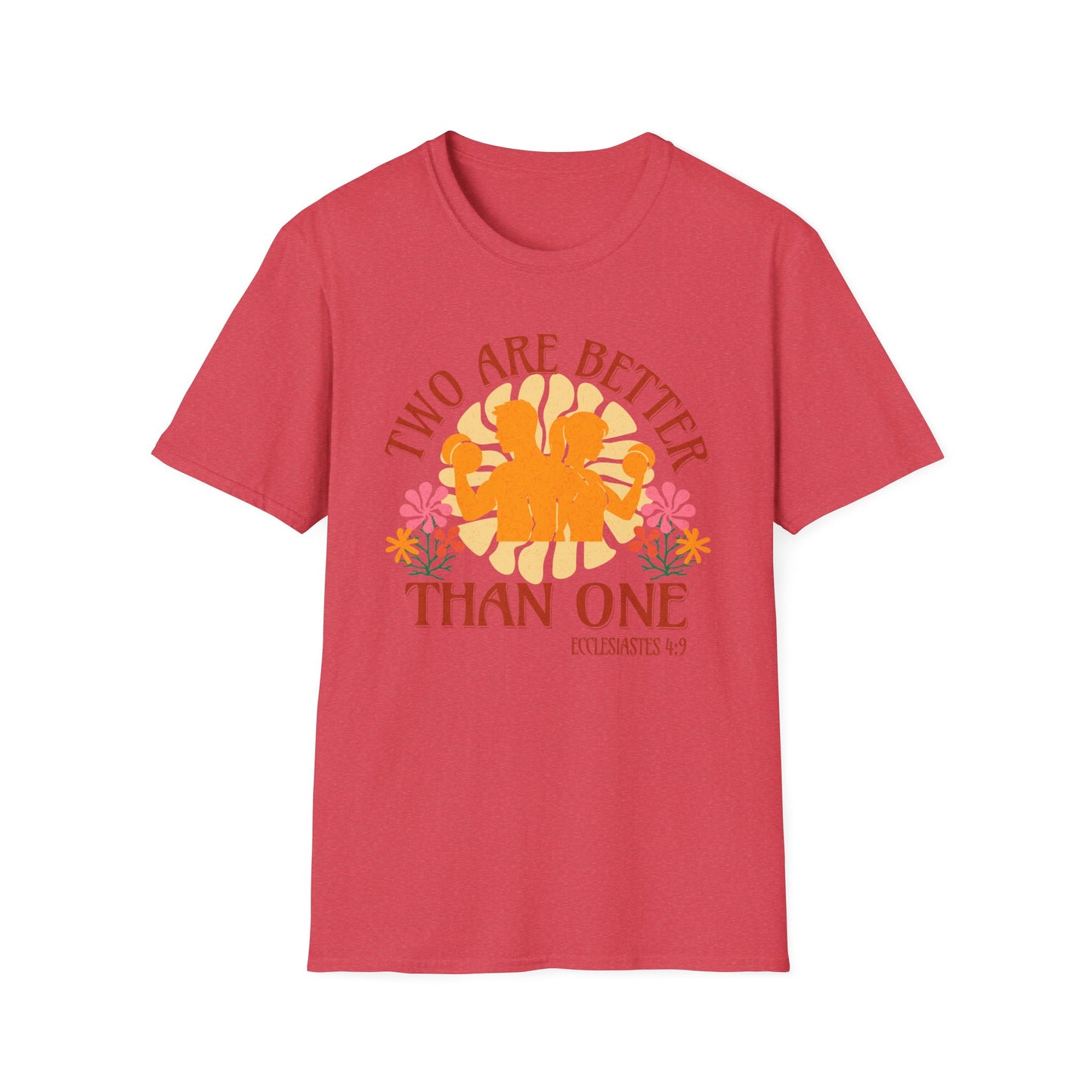 Faith-Based Fitness Couples T-Shirt
