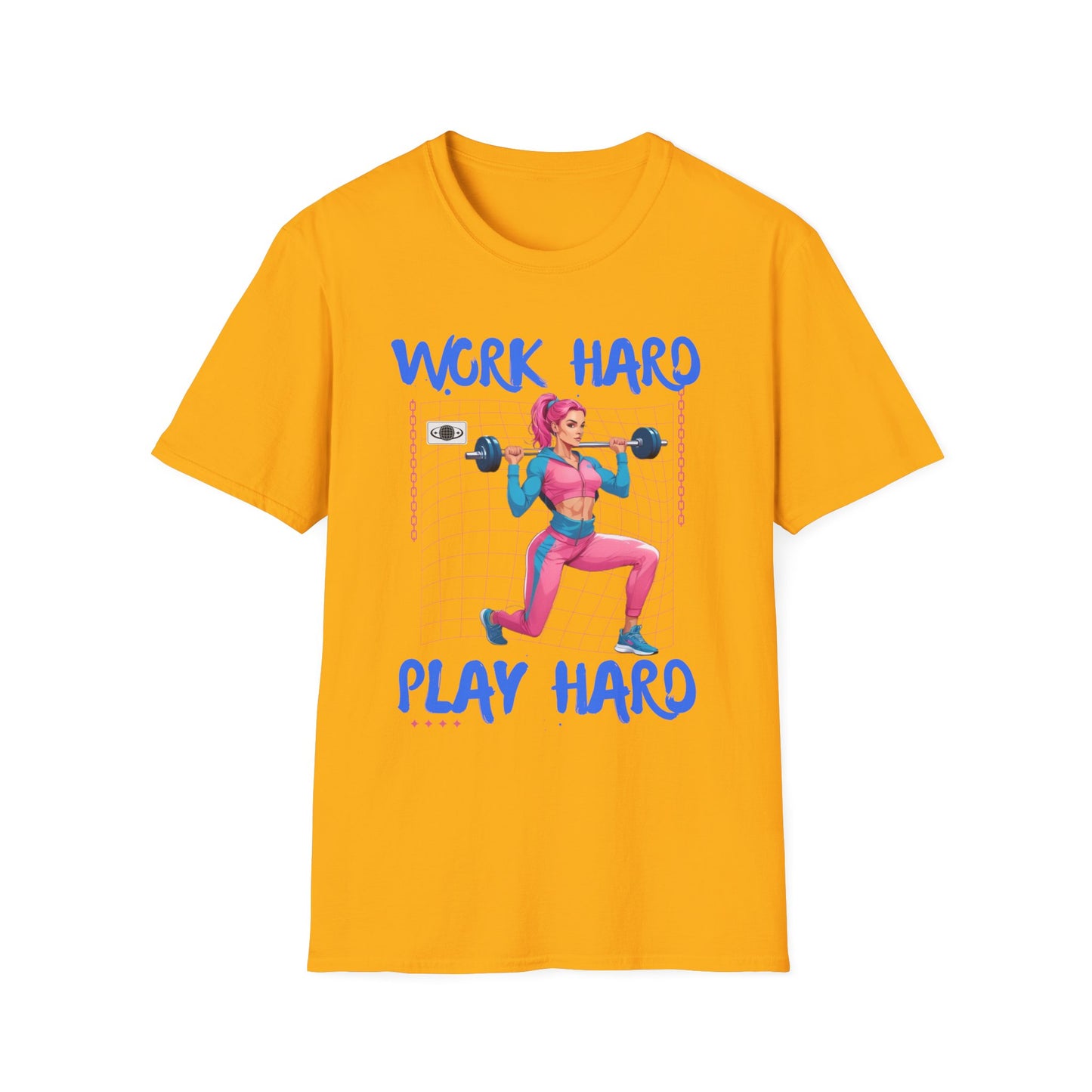 Work Hard Play Hard Gym T-Shirt