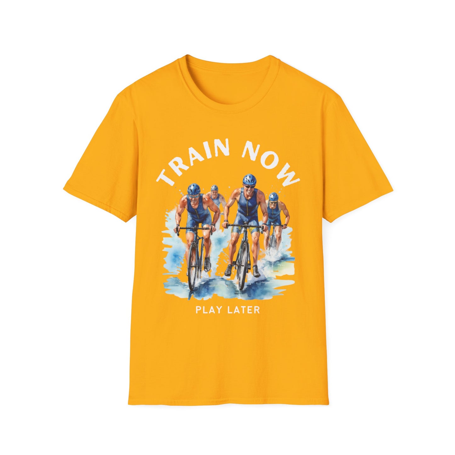 Train Now Play Later Gym T-shirt