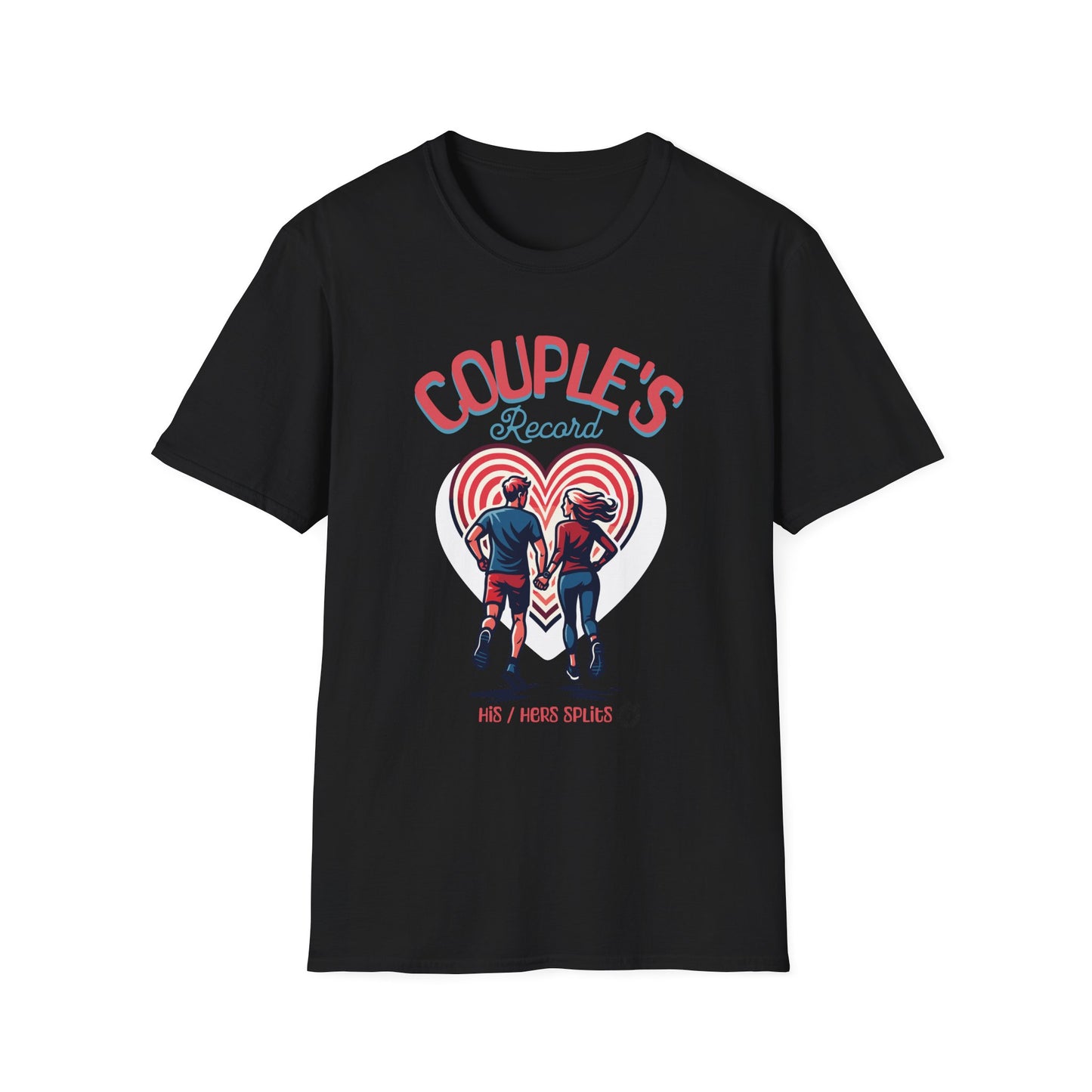 Running Couple PR His/Hers Fitness T-Shirt